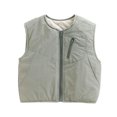 thumbnail image 2 of Samdudou Girls Outerwear Vests Lightweight Zip Up Sleeveless Jackets Kids Fall Winter Casual Coat School Wardrobe Jackets with Chest Pocket Size 2-10 Years, 2 of 7