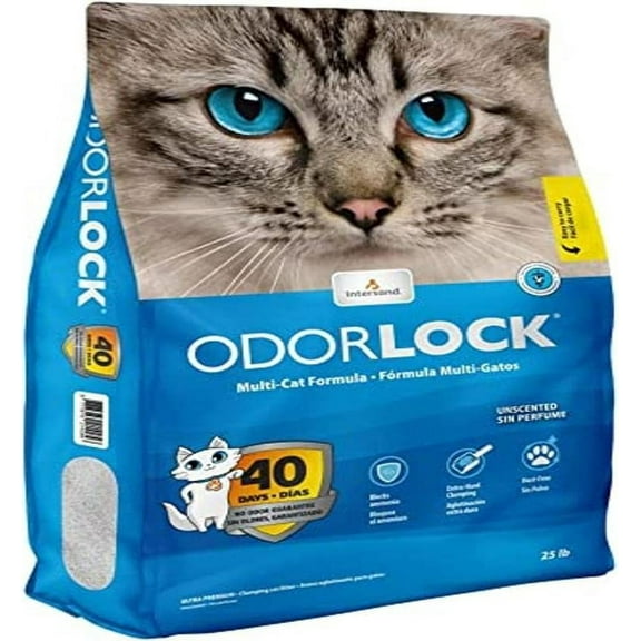 Odour Lock Unscented Clay Litter, 25#