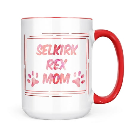 

Neonblond Dog & Cat Mom Selkirk Rex Mug gift for Coffee Tea lovers