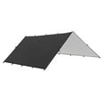 thumbnail image 3 of Lona De Campamento, Lona De Carpa Con Uñas Molidas A Prueba De Viento, Toldo De Campamento, Dosel De Refugio Al Aire Libre Para Mochileros, Hamaca, Playa, 3 of 7