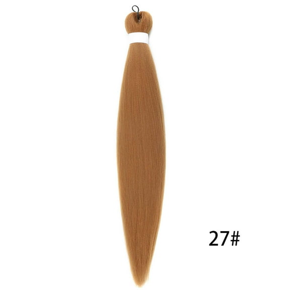 XmhyTop 3PCS 26 Inch Pre-Stretched Synthetic Braiding Hair, Knotless Twist Extensions with Vibrant Colored Options for Easy Styling, Light Brown