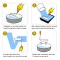 thumbnail image 3 of OATIPHO 1Set Paint Roller Kit 4 Inch Assorted Color for Home Use Smooth Even Paint Application, 3 of 5