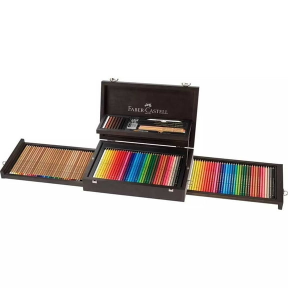 Faber Castell 110085 Art and Graphic Colored Pencils, 125 Pieces