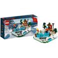 thumbnail image 2 of LEGO Ice Skating Rink - Limited Edition - 304 Piece Building Kit [LEGO, #40416, Ages 7+], 2 of 4