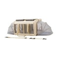 thumbnail image 4 of Transportín grande para gatos, transpirable, para 2 gatos, para viajes, plegable Beige, 4 of 8