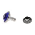 thumbnail image 4 of simhoa 50 Sets Rhinestone Rivets / Black Color Crystal Stud Rivets Spikes 9mm, 4 of 8