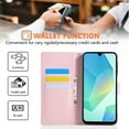 thumbnail image 2 of Allytechgroup Wallet Flip Case for Samsung Galaxy A15 with Lanyard, Built-in Credit Card Slot RFID Blocking PU Leather Stand Case Shockproof Full Body Cover for Women Girls, Rosegold, 2 of 4