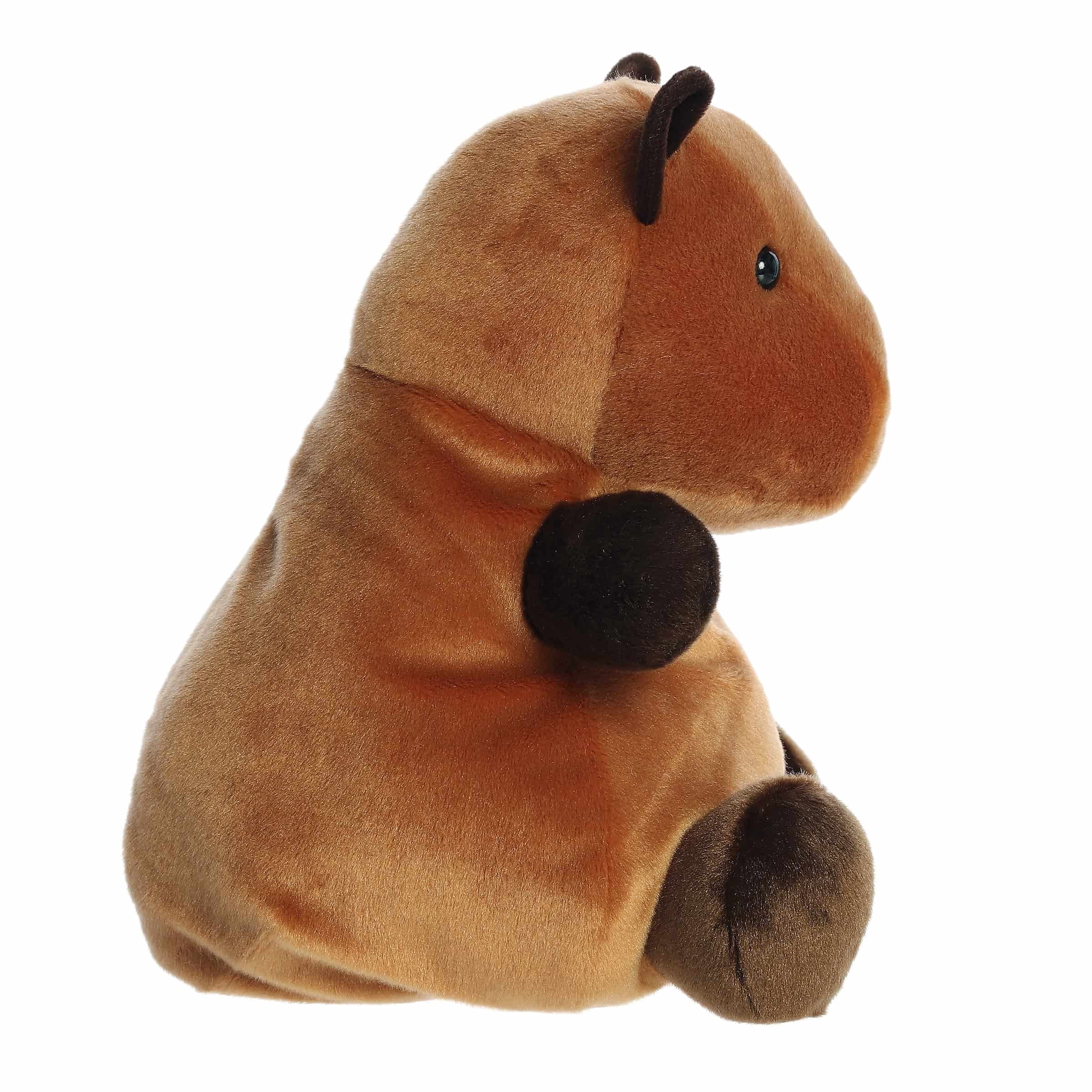 Aurora - Large Brown Adorable Stuffed Animal - Party Sized 12" Sid Capybara - Palm Pals Party Sized