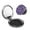 Round Shape, variant on Picia crystal Skull flower cool for Compact Vanity Mirror , Travel Makeup Mirror , Portable Magnifying Cosmetic Mirror for Daily, Work, Business-Round Shape