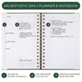 thumbnail image 2 of Agenda diaria y cuaderno ZICOTO Aesthetic con horario por horas, 2 of 8