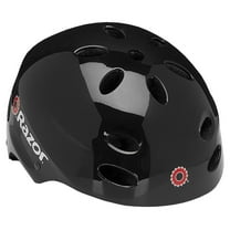 Razor V17 Multi-Sport Youth Helmet, Glossy Black