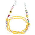 thumbnail image 1 of Chaîne de Lunettes Perlée Fleur Colorée Porte-Lunettes Sangle Retenue, 1 of 10