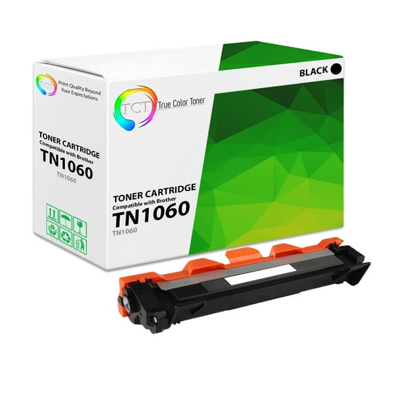 TCT TN1060 Toner Cartridge - Premium Compatible Replacement for Brother TN-1060 Black