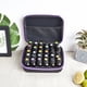 thumbnail image 3 of Inteprter Bolsa de aceite esencial Estuche de perfume Botellas Ranuras de aromaterapia 30 Almacenamiento de transporte portátil Esmalte de uñas Almacenamiento y organización del hogar Verde, 3 of 6