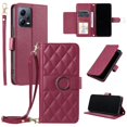 thumbnail image 1 of Funda tipo billetera GANGXUN para Xiaomi Redmi Note 12 Pro 5G – Tapa abatible con correa para mujer, 1 of 5