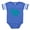 Royal Blue, variant on CafePress - 3 S Carolina - Cute Infant Baby Football Bodysuit