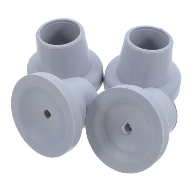 LEEYNEER 4pcs Rubber Feet For Shower Chair Non-Slip Chair Leg Covers Replacement Feet Covers Cane Tips Furniture Leg Cover Bath Chair Rubber Tips