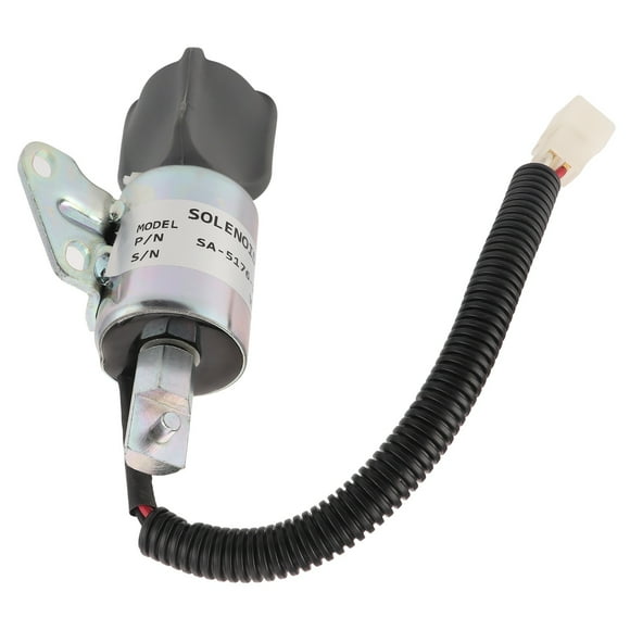 Stop Solenoid Valve Solenoid Valve Stop Switch Controller Stop Solenoid Valve Electric Flameout Switch Controller For Kubota Engine 12V SA-5176-12