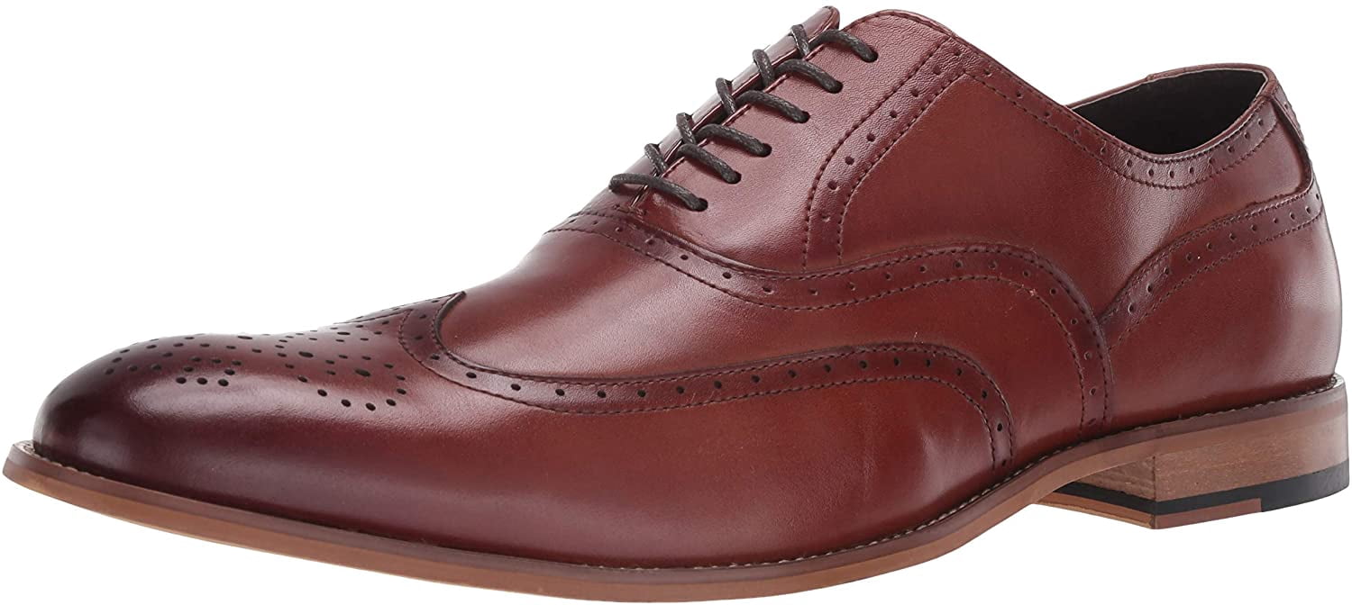 STACY ADAMS Mens Dunbar-Wingtip Oxford 