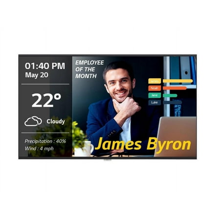 UPC: 0195174006979 | LG 49UM3DG-B UM3DG Series – 49  LED-backlit LCD display – 4K – for digital signage