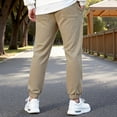 thumbnail image 3 of Quick Dry Lightweight Men's Athletic Pants | Breathable Workout Running Trousers, 3 of 7