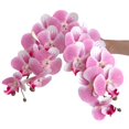 thumbnail image 2 of Flores artificiales de Phalaenopsis MENGJIAQI 6 piezas 37 pulgadas rosa, 2 of 6
