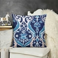 thumbnail image 2 of Throw Pillow Cushion Cover, Style Middle Eastern Turkish Image Print, Decorative Square Accent Pillow Case, Blue, 2 of 5