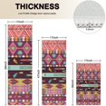 thumbnail image 4 of Ethnic Figure and Pattern Kitchen Rugs Sets Of 3,Kitchen Runner Rugs Non Skid Washable,Decorative Kitchen Floor Mats for Kitchen,Sink,Laundry,17"x30"+ 17"x47" + 17"x59", 4 of 6