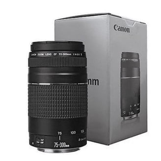 Canon EF 75-300mm F/4-5.6 III Lens (Sold without manufacturer