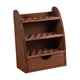 thumbnail image 4 of Rack de almacenamiento de aceite esencial de madera Policio de uñas Rack de madera de 3 niveles Organizador de almacenamiento de botellas, 4 of 8