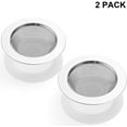 thumbnail image 7 of 2 PCS Kitchen Sink Strainer Stainless Steel, kitchen Sink Drain Strainer，Sink Strainers with Large Wide Rim 4.5" Diameter for Kitchen Sinks, 7 of 7
