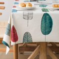 thumbnail image 1 of Fall Sunflower Vinyl Tablecloth Rectangle Plastic PVC Oilcloth Tablecloths Wipeable Table Cloth Cover for Foot Folding Tables Kitchen Dining Room Table Crafting x, 1 of 7