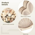 thumbnail image 4 of Seashell Display Box, Wooden Sea Shell Storage Box with Acrylic Panel, Unique Clam Shell Holder, Ideal for Home and Office Decor, Efficient Storage Solution, 4 of 6