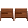 thumbnail image 1 of Set de 2 buros Zyra Nogal Kessa Muebles, 1 of 5