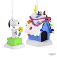 thumbnail image 7 of Hallmark Peanuts Snoopy and Holiday Doghouse Christmas Ornaments, 2, 0.07lbs, 7 of 7