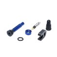 thumbnail image 3 of Sonducket 1 par de válvulas de vástago de aleación de bicicleta 48/54/58/60/78mm bicicleta F/V Presta válvula de neumático sin cámara pezón de Ciclismo azul 48 mm Sonducket OD2801-03B, 3 of 6