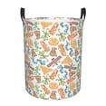 thumbnail image 2 of Goofa Simple Drawing Printed Circular Hamper,Laundry Basket with Handles,Storage Baskets Foldable,Large Capacity Laundry Hamper-Medium, 2 of 8