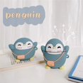 thumbnail image 4 of RV Compatible con funda Airpods, funda de silicona para Airpod 3D animal lindo pingüino pollo pato reno cerdo divertido personaje de dibujos animados (AirPods Pro, pingüino sonriente) Rojo Verde, 4 of 5