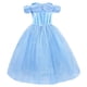 thumbnail image 1 of Disfraz de Niña Azul Mariposa Princesa GJDAMFD con Accesorios para Niña 4-5T, 1 of 1