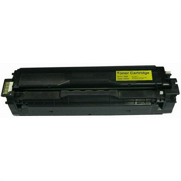 PrinterDash Compatible Replacement for CLP-415/475/CLX-4195/Xpress C1810/C1860 Series Yellow Toner Cartridge (1800 Page Yield) (SU506A)