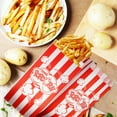 thumbnail image 1 of QUMIIRITY 100Pcs Treat Bags Paper Popcorn Containers with Popcorn Themed Stripes for Snack Storage, 1 of 6
