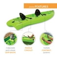 Lifetime Kokanee 10.5 ft Tandem Kayak, Lime Green (90436)