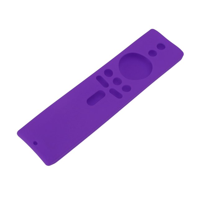 Remote Control Cover, Skin Friendly Remote Control Case Precise Cutouts For Television Purple