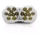 thumbnail image 1 of Faro 18 Led Redondo Doble Moto Con Estrobo Luz Multicolor, 1 of 8