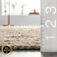 thumbnail image 4 of DN HANDICRAFT Natural Jute Area Rug Runner Hand Braided Eco Friendly Carpet for Living Room (3x5 Sq Feet), 4 of 5