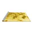 thumbnail image 2 of Ahgly Company Machine Washable Indoor Rectangle Abstract Yellow Modern Area Rugs, 5' x 8', 2 of 4