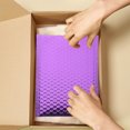 thumbnail image 4 of CRILSTYLEO 10Pcs Bubble Pack Mailer Purple PE for Storing, 4 of 5