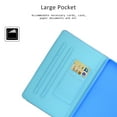 thumbnail image 6 of Allytech 10.5 Inch Tablet Case for Samsung Galaxy Tab S5e 10.5 Cover 2019 T720 T725 T727 Case, Blue Smart Waterproof Slim Sleeve with Pencil Holder/Card Slot Kickstand Auto Sleep/Wake Cover,Station, 6 of 8