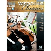 Hal Leonard Violin Play Along: Wedding Classics Violin Play-Along Volume 12 Book/Online Audio (Other)