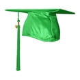 thumbnail image 7 of Shiny Green Graduation Cap  Tassel, 7 of 7
